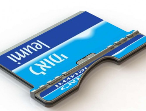 Credit Card Holder with protraction against forgetfulness