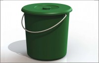 Ten Liter Plastic Bucket